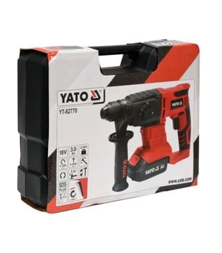 Перфоратор аккумуляторный YATO YT-82770, 18В, SDS+, 2 Дж