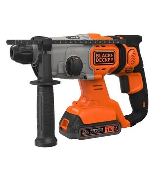 Перфоратор акумуляторний BLACK+DECKER BCD900D1S, SDS-Plus, 18 В, в сумці