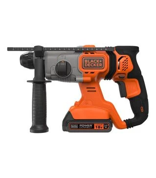 Перфоратор акумуляторний BLACK+DECKER BCD900D1S, SDS-Plus, 18 В, в сумці