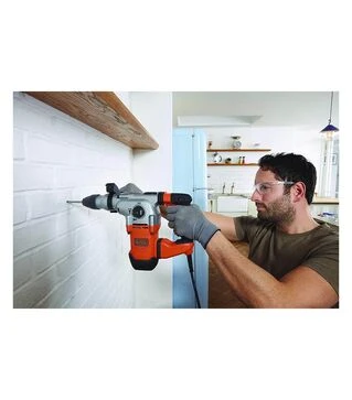 Перфоратор BLACK+DECKER BEHS03K, SDS-Plus, 1250 Вт, в кейсе