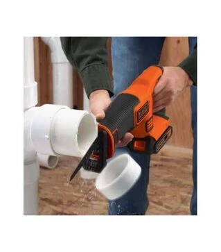 Пила шабельна акумуляторна BLACK+DECKER BDCR18, 18 В, 1,5 А*год
