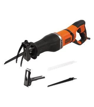 Пила шабельна BLACK+DECKER BES301K, 750 Вт, в кейсі