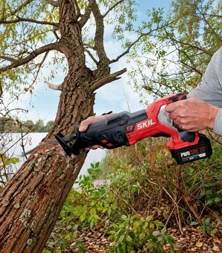 Пила шабельна акумуляторна SKIL 3480 CB XP, 20 В, 4 А*год (SW1E3480CB+BC1E3111A)