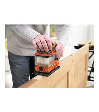 Вибрационная шлифмашина BLACK+DECKER KA330EKA, 270 Вт, 115х230 мм