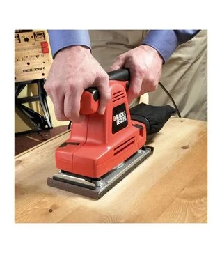 Вибрационная шлифмашина BLACK+DECKER KA274EKA, 310 Вт, 115х230 мм