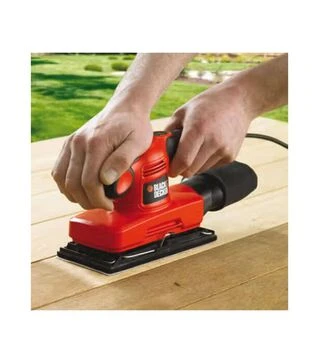 Вібраційна шліфмашина BLACK+DECKER KA320EKA, 240 Вт, 91х189 мм
