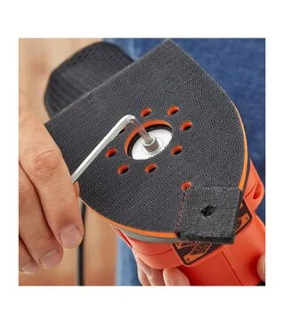 Вібраційна шліфмашина BLACK+DECKER BEW200, 200 Вт