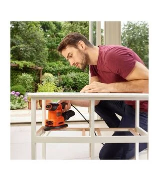 Вібраційна шліфмашина BLACK+DECKER BEW200, 200 Вт