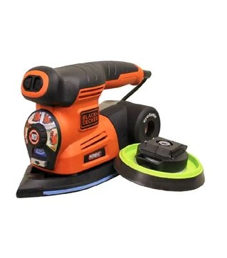 Эксцентриковая шлифмашина BLACK+DECKER KA280K, 220 Вт, 125 мм