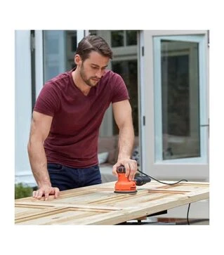 Ексцентрикова шліфмашина BLACK+DECKER BEW210, 230 Вт, 125 мм