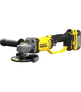 Кутова шліфмашина акумуляторна STANLEY FATMAX SFMCG400M2K в кейсі