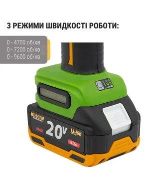 Кутова шліфмашина акумуляторна Procraft PWA-220 (032201)