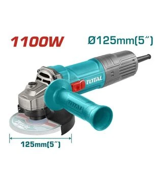 Кутова шліфмашина TOTAL TG11012536, 1100 Вт, 125 мм, 12000 об/хв (TG11012536)