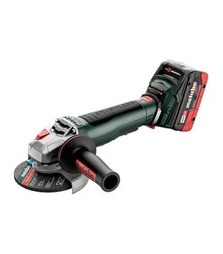 Угловая шлифмашина аккумуляторная Metabo WPB 18 LT BL 11-125 Quick, 2x5,5 А*Год, metaBOX (613059660)