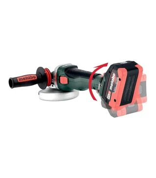 Кутова шліфмашина акумуляторна Metabo WVB 18 LTX BL 15-150 Quick, без АКБ та ЗП (601747840)
