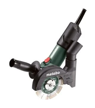 Кутова шліфмашина Metabo WEV 850-125, 850 Вт + алмазний диск, кейс (603611510)