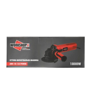Кутова шліфмашина Wurth AWS 18-125 POWER, 125 мм, 1800 Вт (1607012018)
