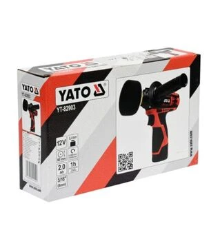 Полировальная машина аккумуляторная YATO YT-82903, 12В, 80 мм