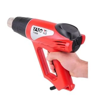 Будівельний фен YATO YT-82288, 2 кВт, 350-500&deg;С, 500 л/хв