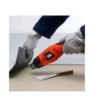 Строительный фен BLACK+DECKER KX1693, 1800 Вт, 140-560 &deg;C, в кейсе