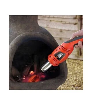 Строительный фен BLACK+DECKER KX1693, 1800 Вт, 140-560 &deg;C, в кейсе