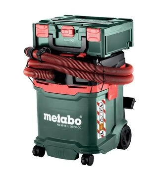 Пилосос будівельний акумуляторний Metabo AS 36-18 L 30 PC CC, без АКБ та ЗП (602073850)