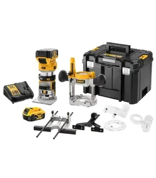 Фрезер акумуляторний DeWALT DCW604NT без АКБ та ЗП, в кейсі TSTAK