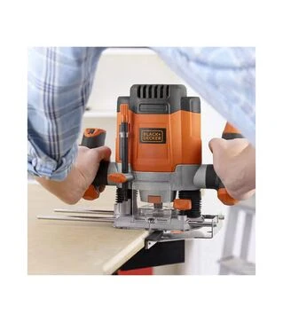Фрезер BLACK+DECKER KW1200EKA, 1200 Вт, в кейсі