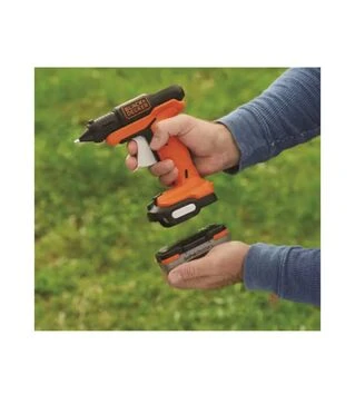 Пистолет клеевой аккумуляторный BLACK+DECKER BDCGG12N, 12 B, 7 мм, 150 &deg;C, без АКБ и ЗП