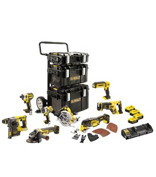 Набор аккумуляторных электроинструментов DeWALT DCK853P4