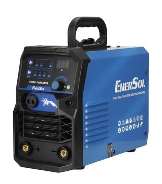 Зварювальний напівавтомат інверторний EnerSol EWM-140AMDS, 20-140 A, 60%, 6,1 кВт