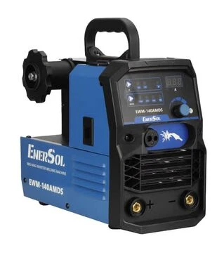 Зварювальний напівавтомат інверторний EnerSol EWM-140AMDS, 20-140 A, 60%, 6,1 кВт