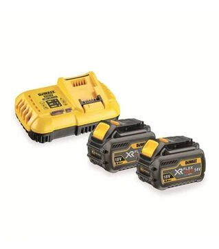 Зарядное устройство DeWALT DCB118T2, 18/54 В, 8 А+2 аккумулятора
