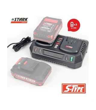 Зарядний пристрій STARK BC-20Q DUAL, 18-20В, S-Type (210018030.002)