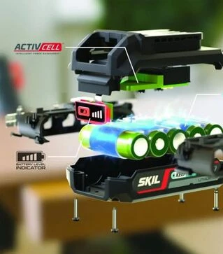 Аккумулятор SKIL Li-Ion 20V MAX KEEPCOOL, 18 В, 2 А*ч (BR1E3107A)