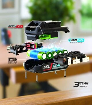 Аккумулятор SKIL Li-Ion 20V MAX KEEPCOOL, 18 В, 2,5 А*ч (BR1E3102A)