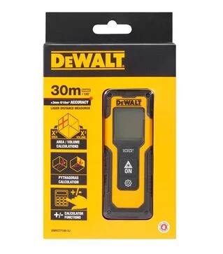 Далекомір лазерний DeWALT DWHT77100, 30 м (DWHT77100)