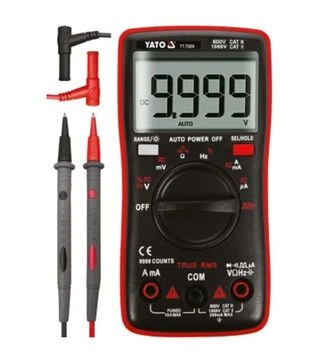 Мультиметр електричних параметрів YATO TRUE RMS (YT-730893)