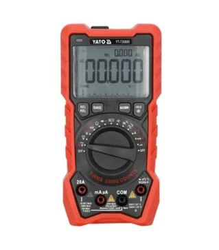 Мультиметр електричних параметрів YATO TRUE RMS (YT-730895)