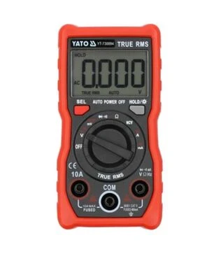 Мультиметр електричних параметрів YATO TRUE RMS (YT-730894)