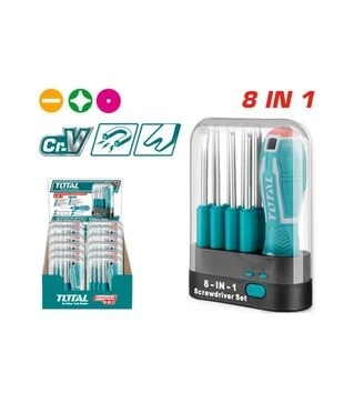Набір викруток TOTAL THT250906, 9 шт. (THT250906)