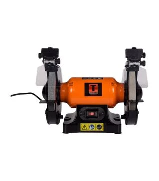 Верстат точильний Tekhmann TBG-6020 L з LED, 600 Вт, 200 мм (850990)
