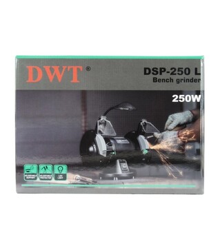 Верстат заточувальний DWT DSP-250 L, 250 Вт, 150 мм, 2950 об/хв