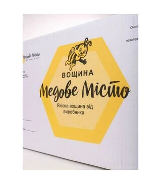 Вощина Медовый Город Дадан 300 мм, трутневая, 5 кг (VMM325)