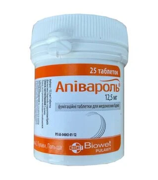 Вароджет Anti-Varroa электродымарь лечебный и таблетки Апиварол (PC13A)