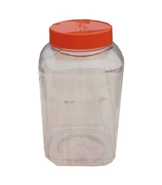 Банка пластиковая с крышкой, 1 л, 56 шт (TKS0056)