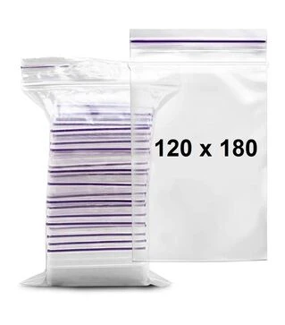 Зип пакет, 120х180 мм, 100 шт (ZIP12-18)