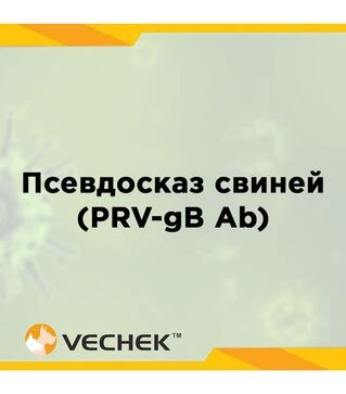 Экспресс-тесты VECHEK для выявления антител к гликопротеину gB вируса псевдобешенства свиней (PRV-gB Ab), VIPRB-302, 10 тестов