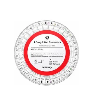 Реагент-диск Seamaty для SMT-120VP, тест на коагуляцию, 4 параметра, 1 диск