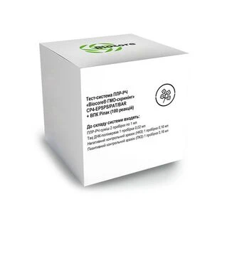 Тест-система ПЦР-РВ Biocore ГМО-скрининг CP4-EPSPS/PAT/BAR + ВПК Рапс, 100 реакций
